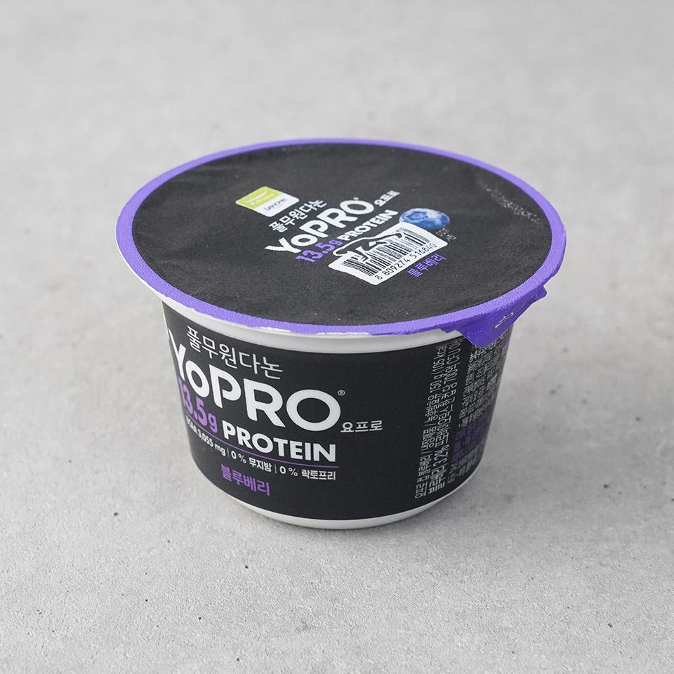 메가마트 풀무원다논 YoPRO 무설탕 블루베리 요거트 150g - 상세 이미지 2