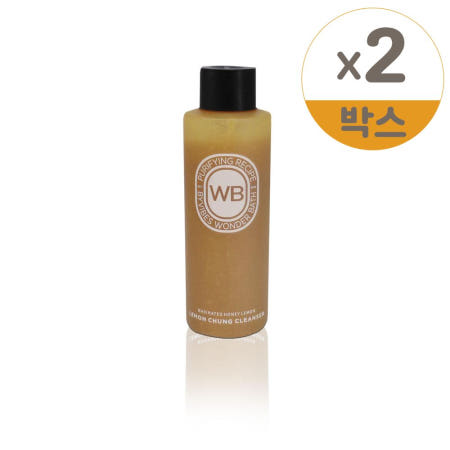 원더바스 레몬청 클렌저 허니 앤 레몬 200ml 2개