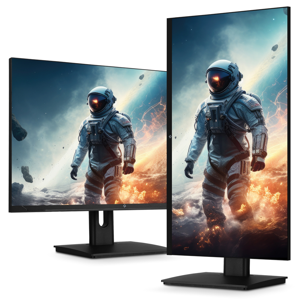 총판 Arkcell 27QAF80CE 블랙 IPS QHD 180 멀티스탠드 무결점 모니터
