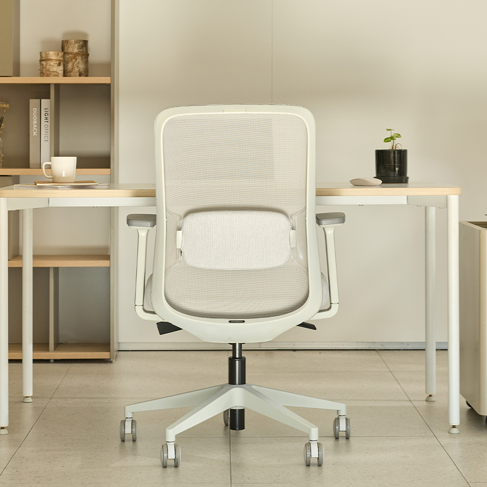 [N희망일배송][슈퍼적립]듀오백 솜 SOAM 여성용 사무 낮은 컴퓨터 허리편한 책상의자