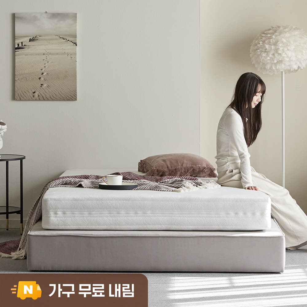 [내림서비스] 국내제작 독립 스프링 침대 매트리스 IVY 21cm, SS(슈퍼싱글), 하드 - 상품 이미지