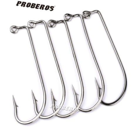 럭시플로라비즈유한책임회사(OEM) 러버지그 프로베로스 하이 카본 스틸 지그훅 지그바늘