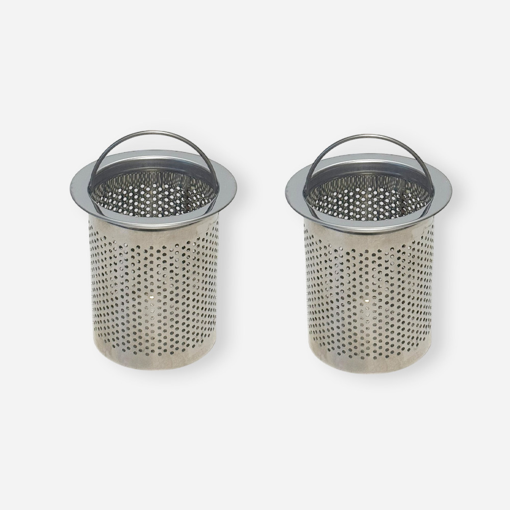 스텐 싱크대 거름망 배수구 음식물 거름통 2개 세트