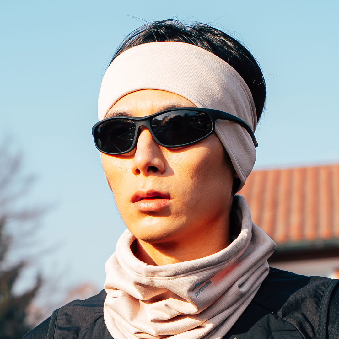 rnrn 겨울 러닝 스포츠 헤어밴드 귀마개 방한 등산 스키 니트 - 상품 이미지
