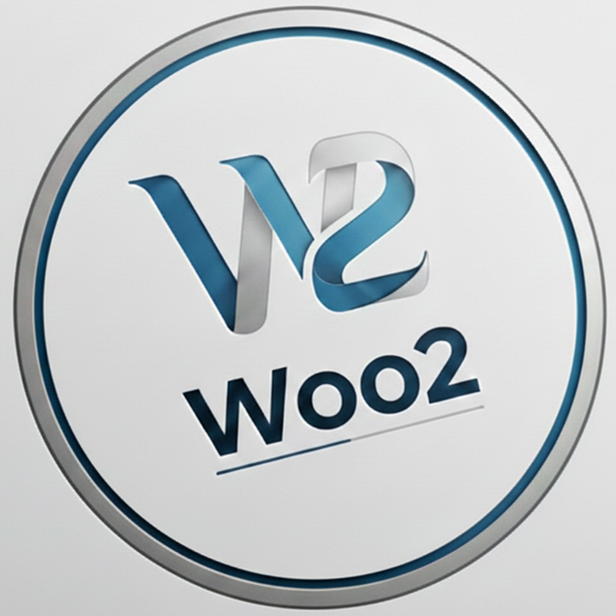 Woo2 스토어 로고