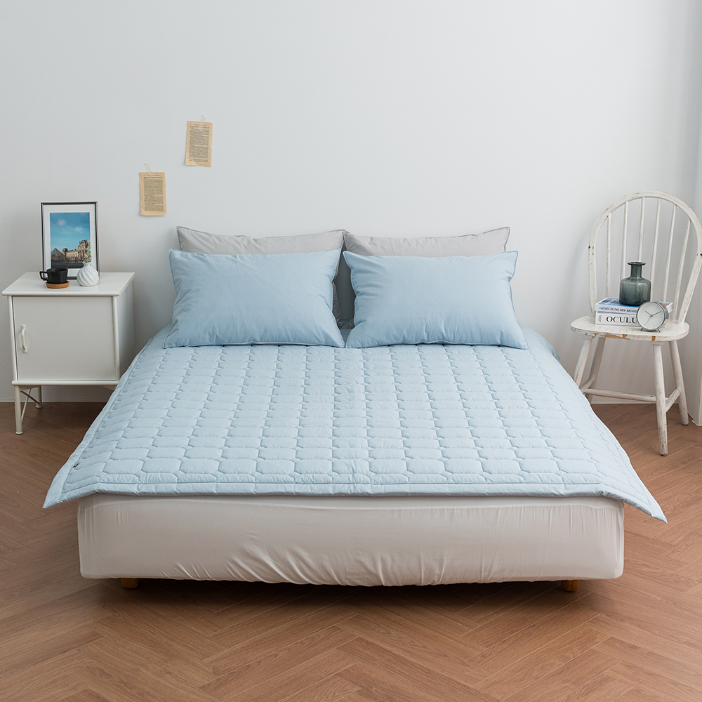 아르떼베딩 루네 고밀도 순면 부드러운 호텔 침대 패드 무지 SS