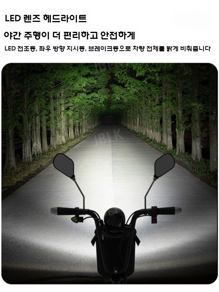 뉴트라이브 출퇴근용 삼륜 전기 자전거 배달용 고성능 세발 스쿠터 - 상세 이미지 2