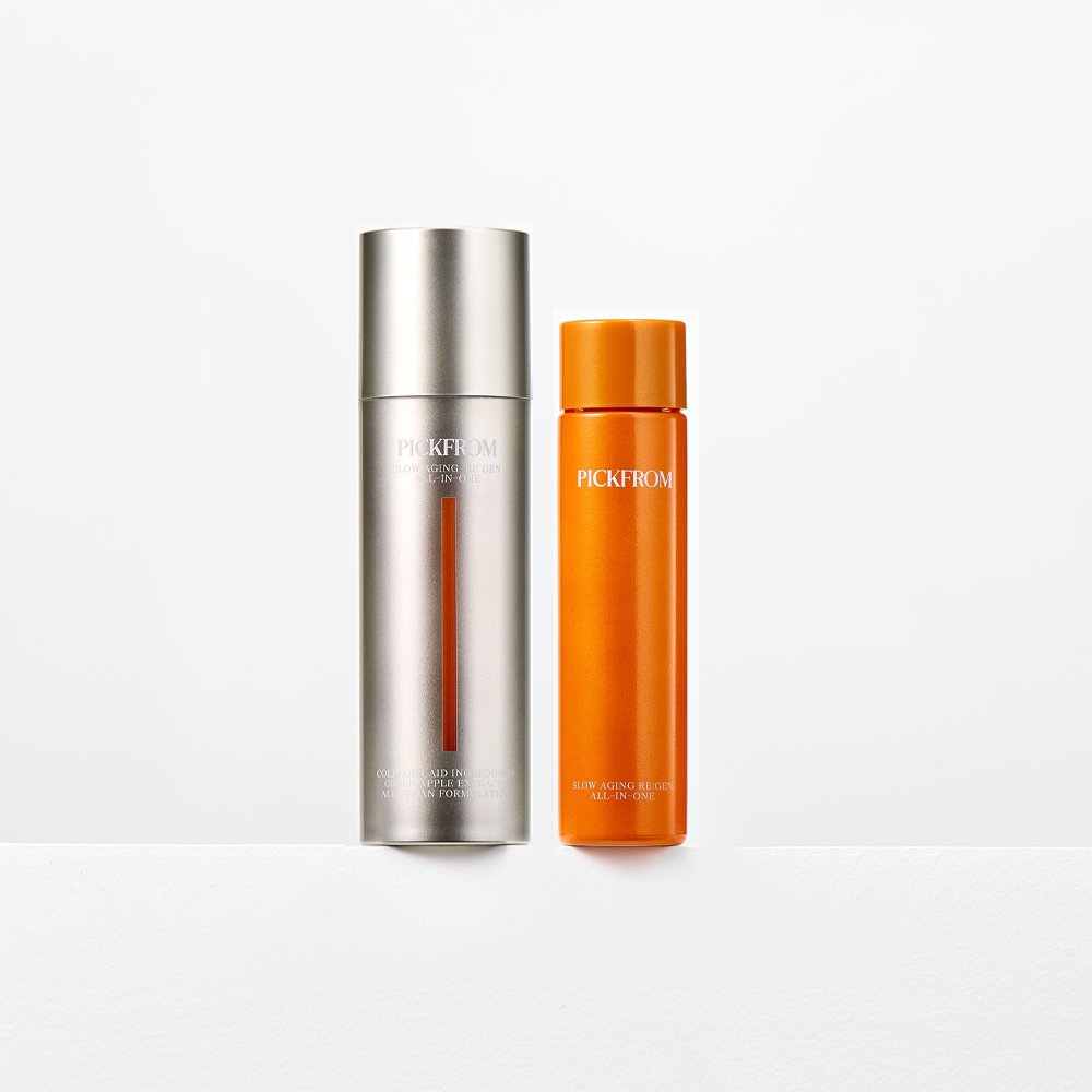 픽프롬 슬로우에이징 리겐 남성 올인원 로션 기프트 세트 본품 50ml+리필 50ml 이미지 3