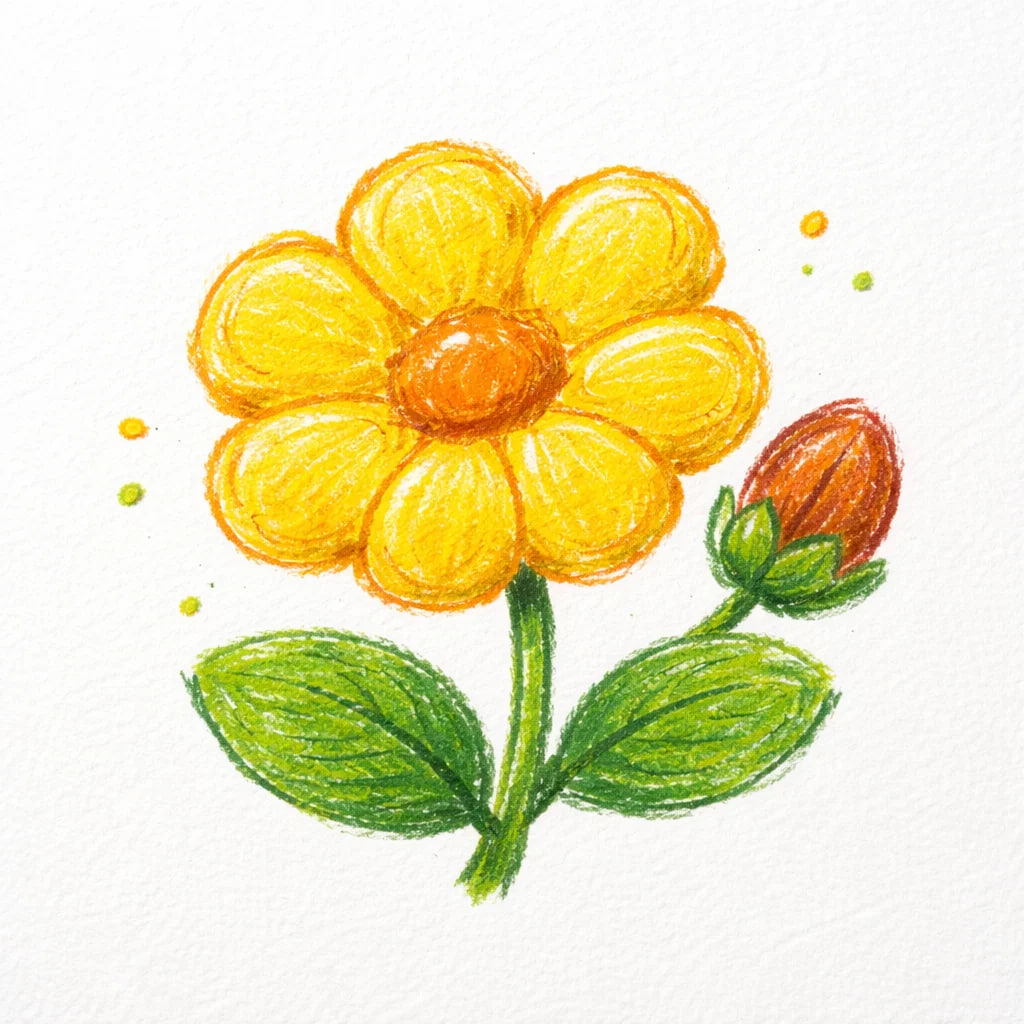(클립형) 차량방향제 공병 행복한 노란 꽃, 10ml, 1개 - 상세 이미지 3
