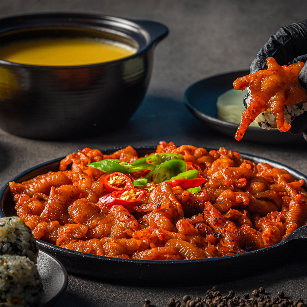 야식플렉스 직화 숯불 무뼈닭발 튤립닭발 캠핑음식 밀키트 250g - 상세 이미지 2