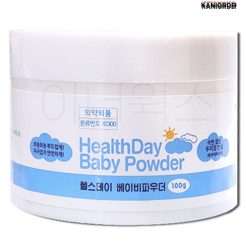 땀띠 파우더 아기 분 보습 피부 땀띠방지 석면없는 베이비 100g - 상품 이미지