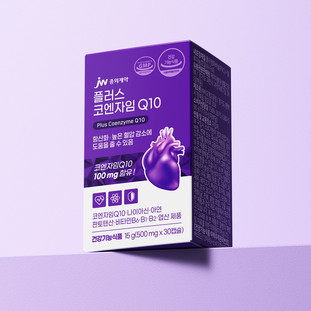 JW중외제약 플러스 코엔자임 Q10 500mg 30캡슐, 3개 이미지 3