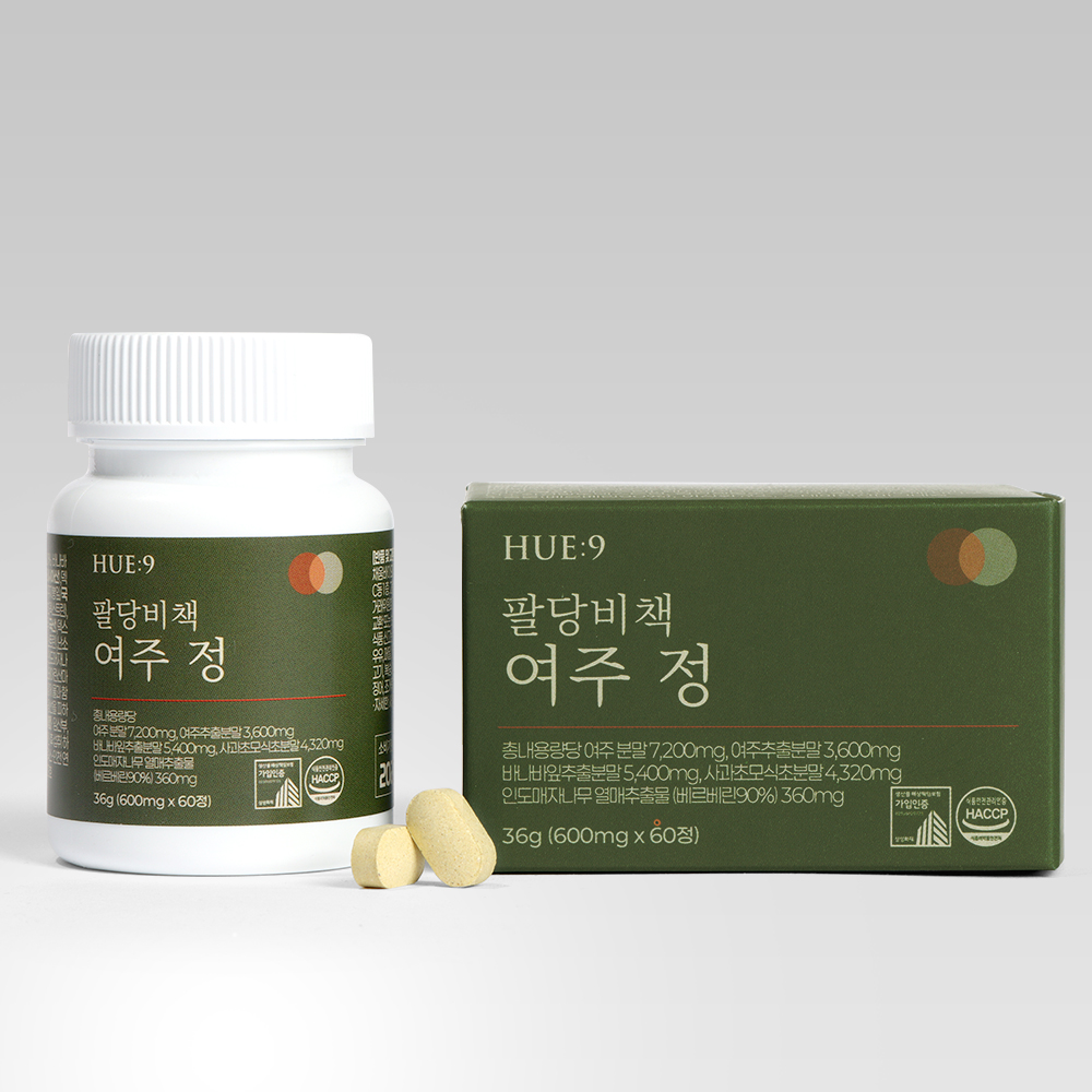 휴나인 팔당비책 여주정 여주환 혼합 발효효소 국내산 돼지감자 60정, 1개 - 상품 이미지