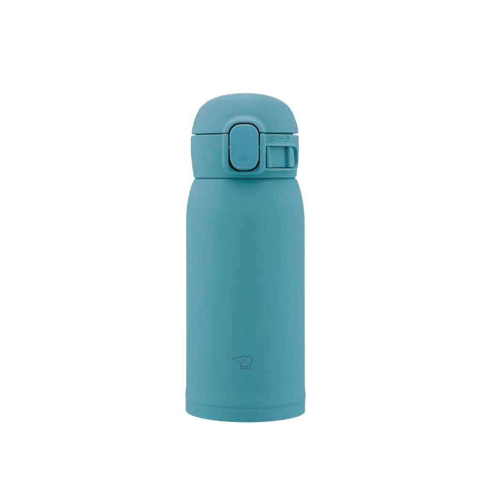 조지루시 심리스 센 원터치 스타일 텀블러 보냉 보온병 360ml, 아쿠아그린 - 상품 이미지