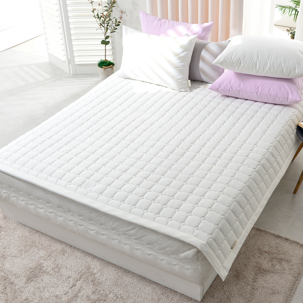 아르떼베딩 아르망 호텔 침구 고밀도 60수 순면 부드러운 미끄럼방지 침대 패드 SS