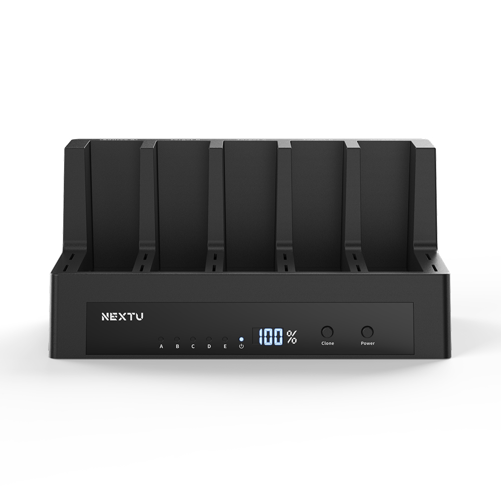 넥스트유 5베이 USB 3.0 SSD HDD 하드 도킹스테이션 복사기 하디온 D2 - 상세 이미지 3