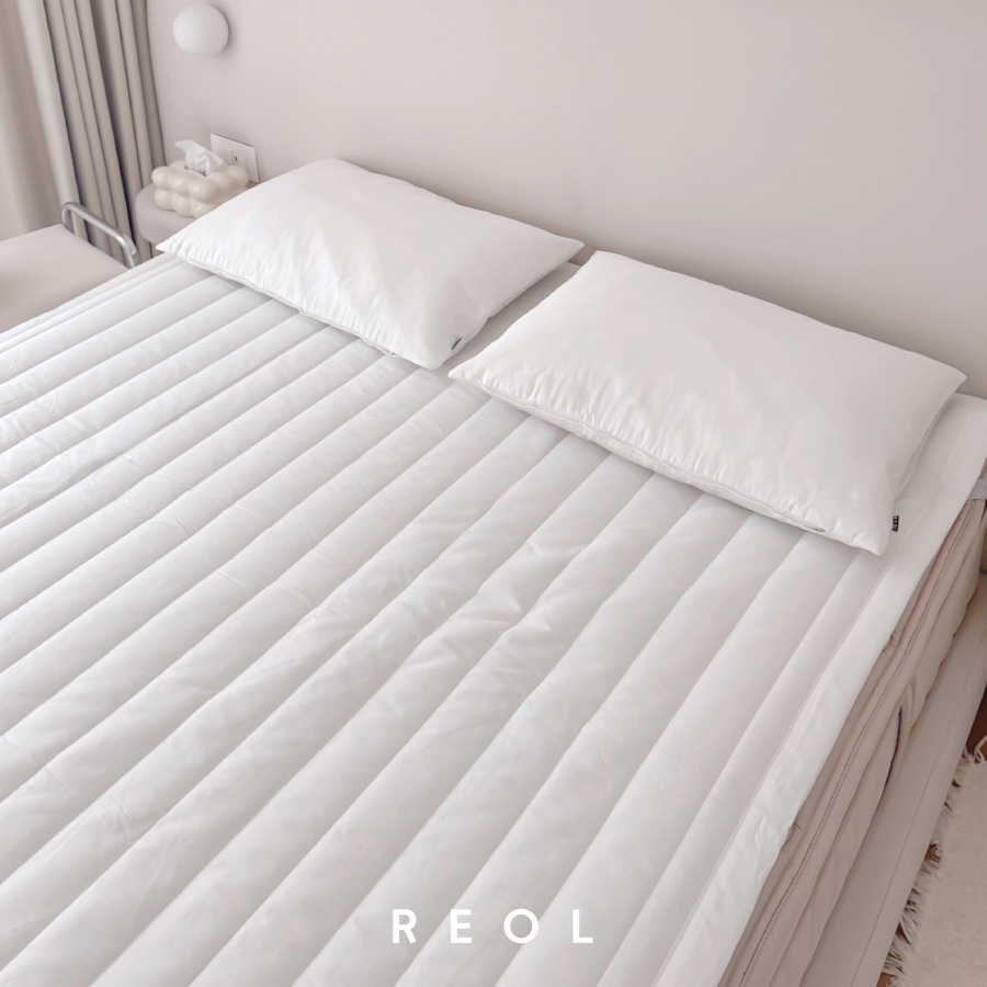 냉감패드 여름 이불 침대패드 매트리스 고정밴드 S