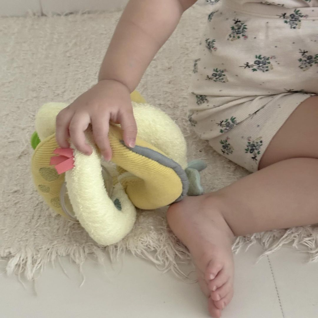 독일 프리미엄 베이비펜 해피다이노 액티비티 볼 아기 촉감 놀이 애착 봉제 인형 선물 - 상세 이미지 2