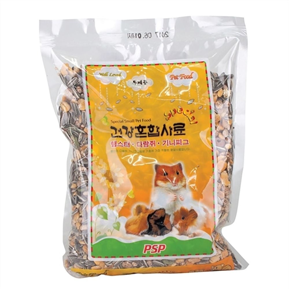 애완동물 펫간식 햄스터 기니피그 다람쥐 펠렛 600g