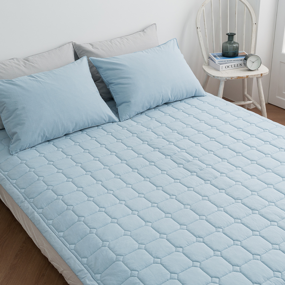 아르떼베딩 루네 고밀도 순면 부드러운 호텔 침대 패드 무지 SS