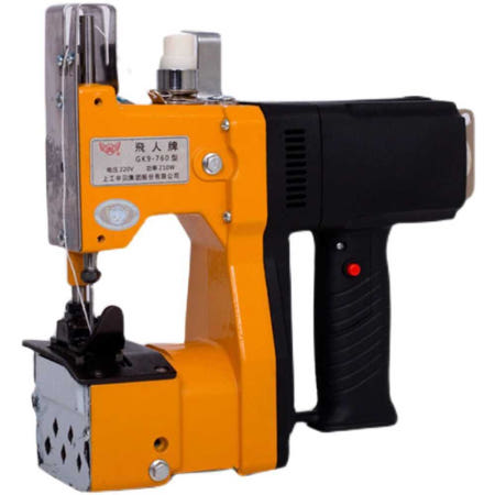 [해외]마대실링기 쌀포대 씰링 기계 마대 충전 실링 플라잉맨 GK9-760 휴대용