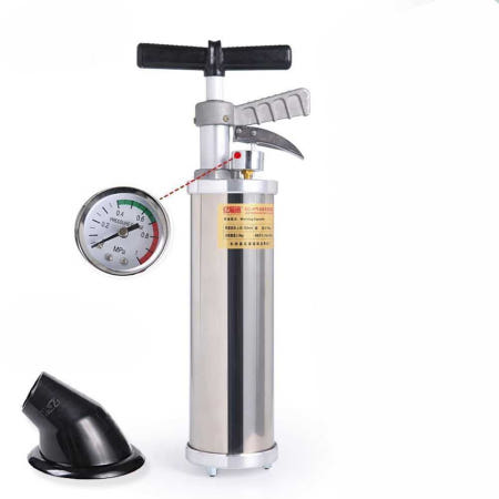 [해외]화장실 에어압축기 막힘제거 블래스터 배수구 에어건 스테인리스 스틸