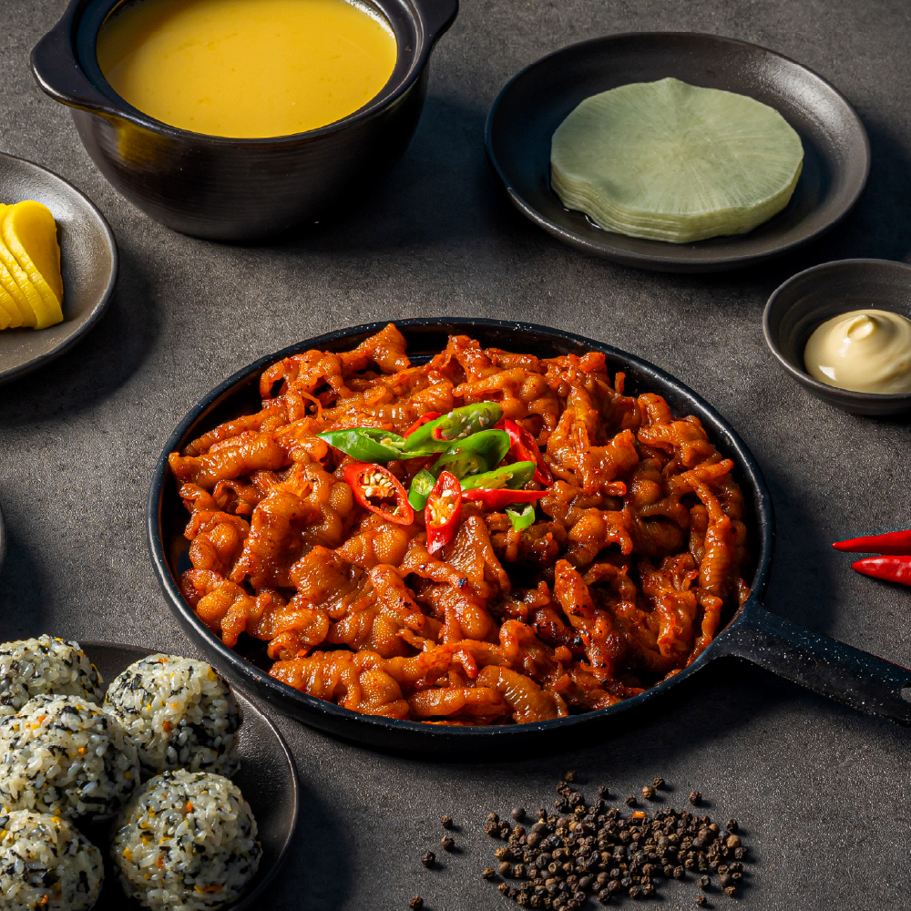 야식플렉스 직화 숯불 무뼈닭발 튤립닭발 캠핑음식 밀키트 250g 이미지 7