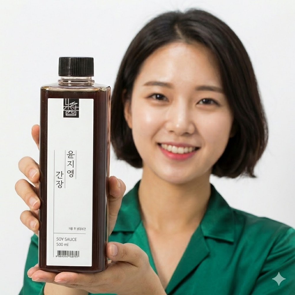윤지영간장 간장 500ml 1개 - 상품 이미지