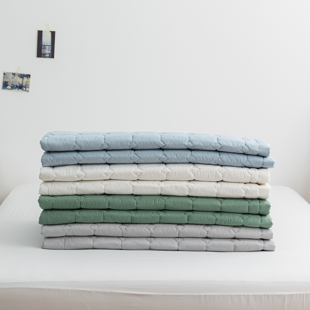 아르떼베딩 루네 고밀도 순면 부드러운 호텔 침대 패드 무지 SS