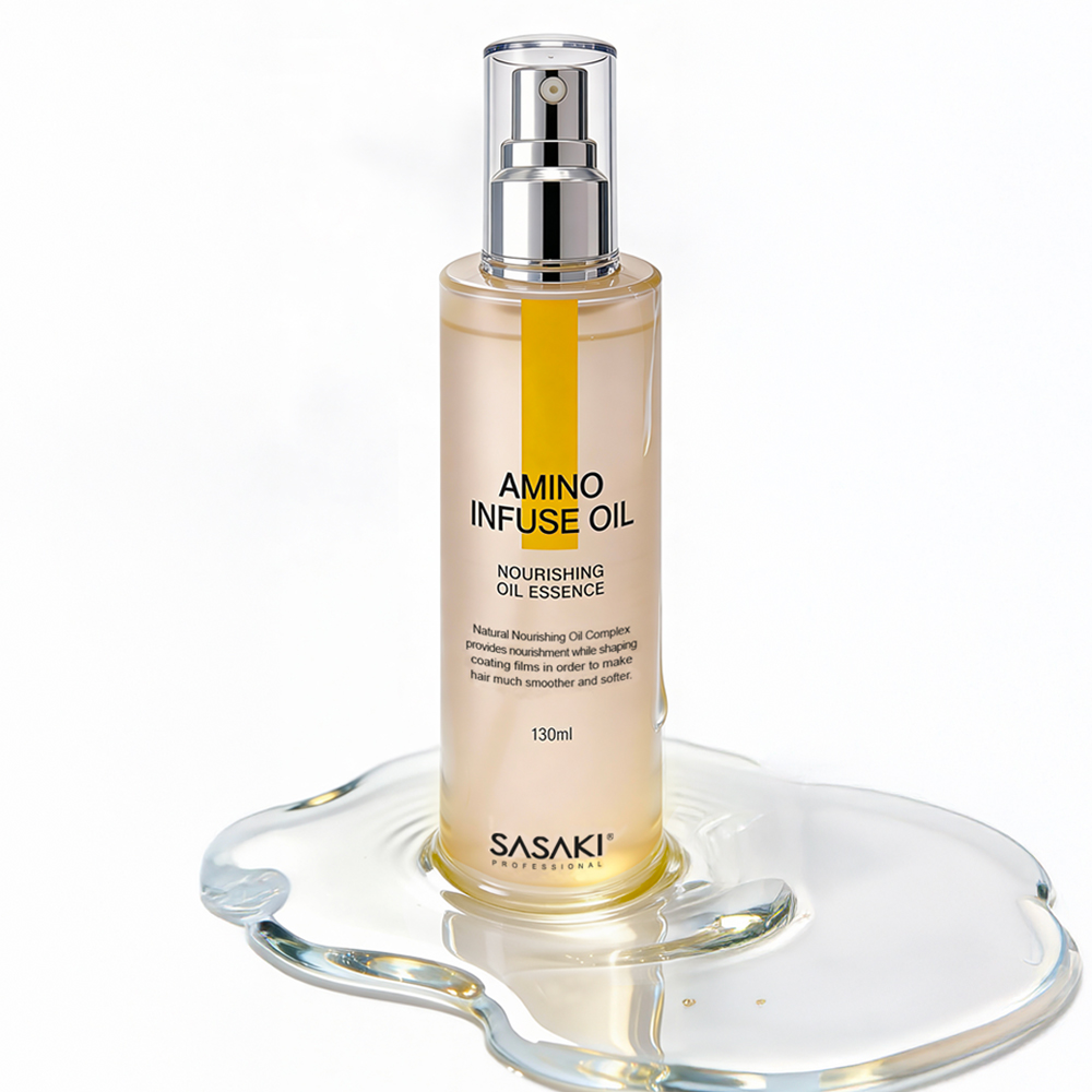 사사키 아미노 인퓨즈 아르간 오일 머릿결개선 손상모 미용실 130ml 이미지 1