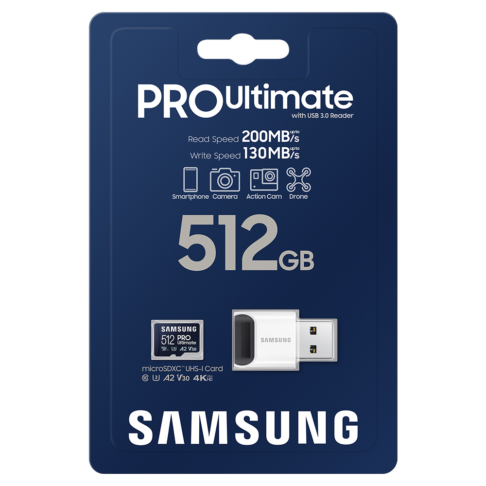 삼성전자 마이크로SD 메모리카드 PRO Ultimate 512GB 리더기구성 - 상세 이미지 3