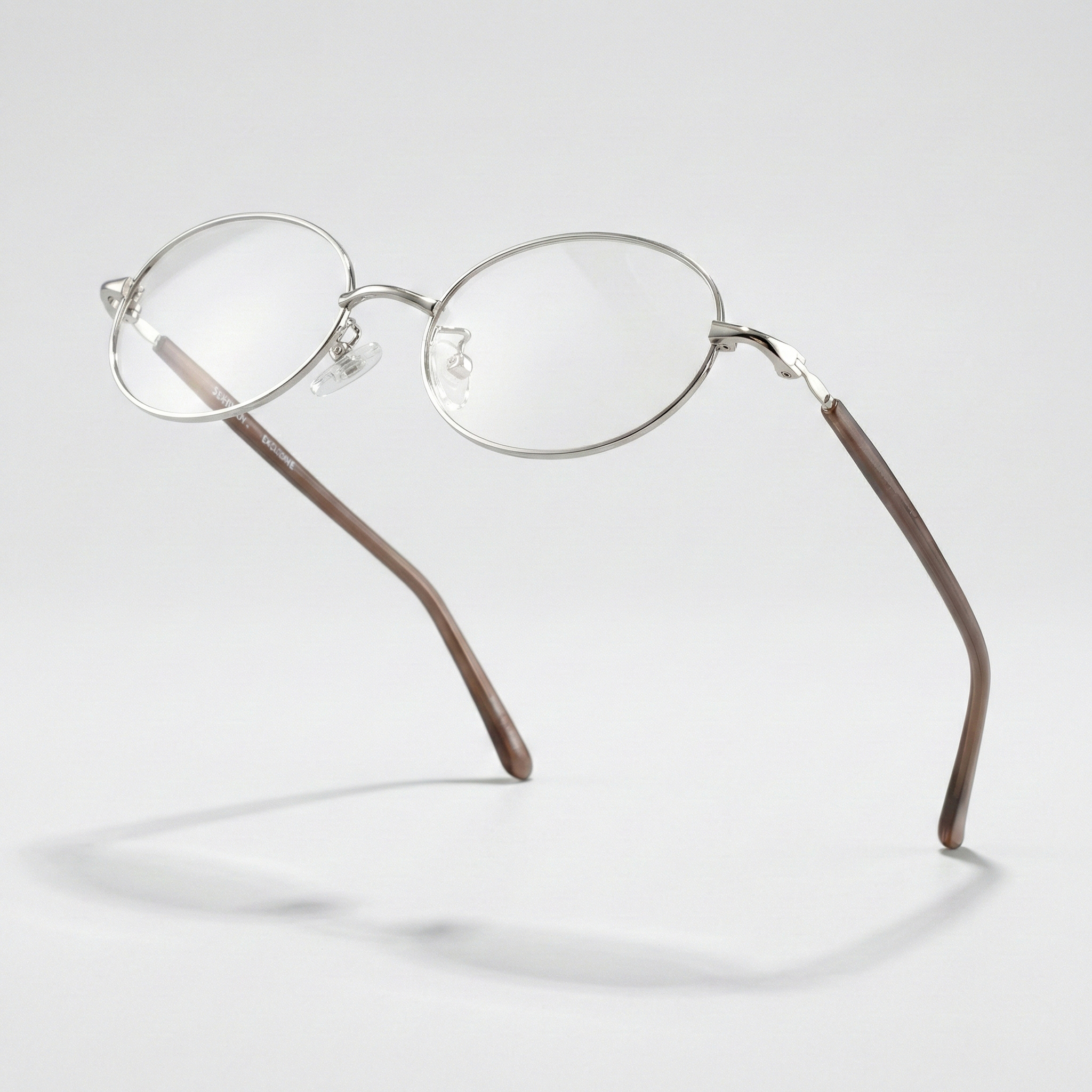 투디터 오벌 안경 가벼운 안경테 로즈골드 블루라이트차단 제품 이미지