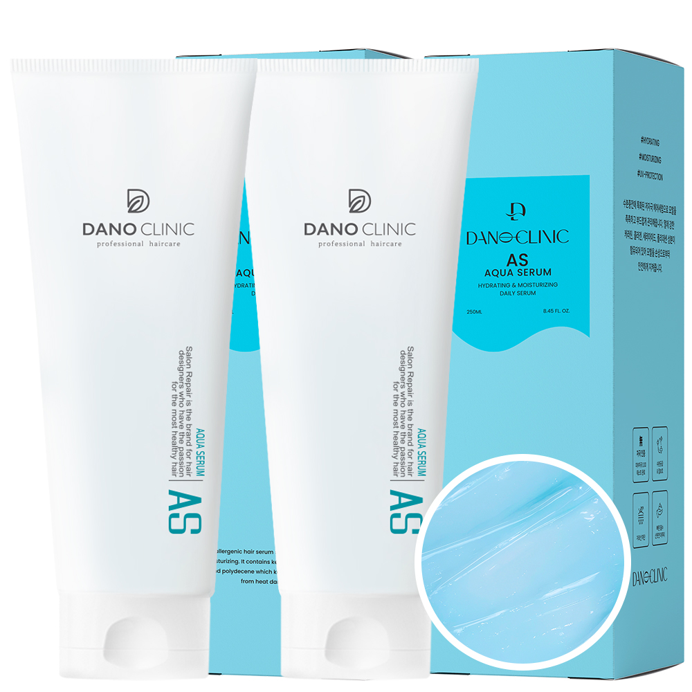 1&1 다노클리닉 AS 아쿠아세럼 저자극 수분 헤어에센스 아카시아향, 250ml, 2개 제품 이미지