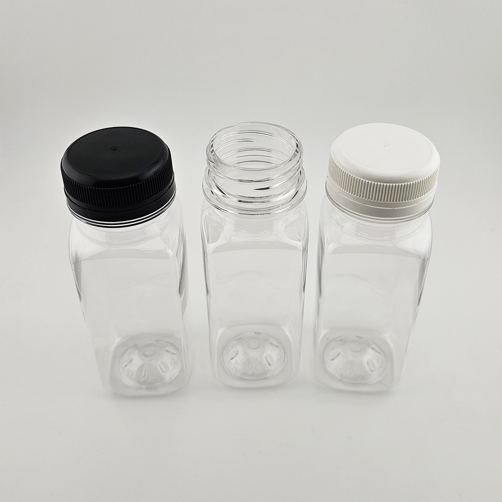 (230개) 사각 150미리 150ml 페트병 주스병 38파이 소스 플라스틱 투명 공병 이미지 6