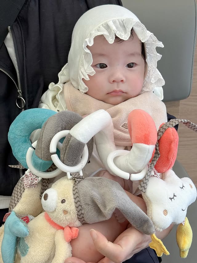 베이비펜 브루노 롤링 아기 유모차 카시트 딸랑이 장난감 모빌