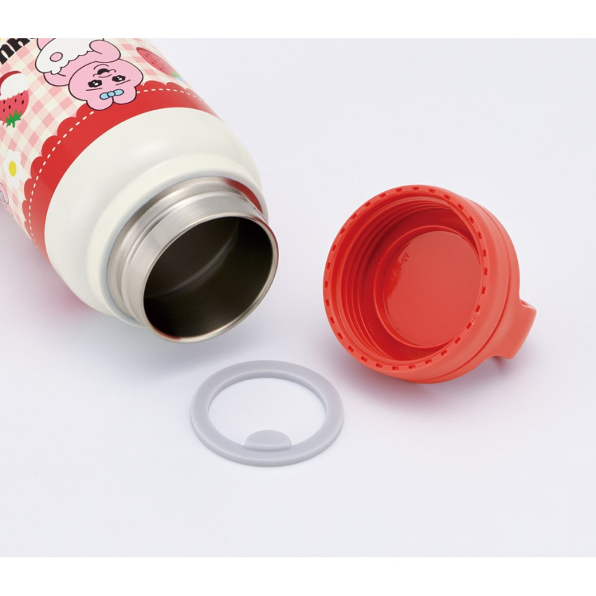 스케이터 오판츄 우사기 빤쮸토끼 딸기 캐릭터 스크류 핸들 머그 보틀 350ml STSC4 - 주방·식기 - 하카타몰