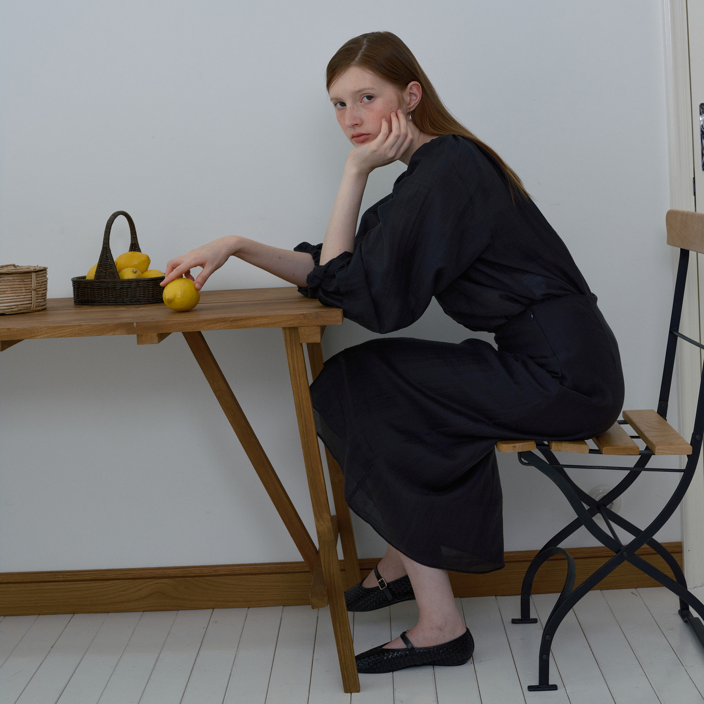 [네이버 단독][N도착보장][쥬시쥬디][SET] 시어 레이어링 블라우스 + 스커트 셋업 J1ST1N02 대표 이미지