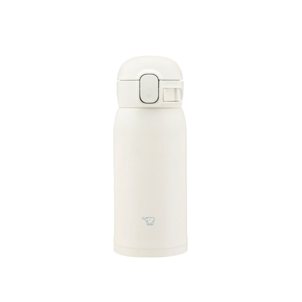 조지루시 심리스 센 원터치 스타일 텀블러 보냉 보온병 360ml, 매트화이트 - 상품 이미지