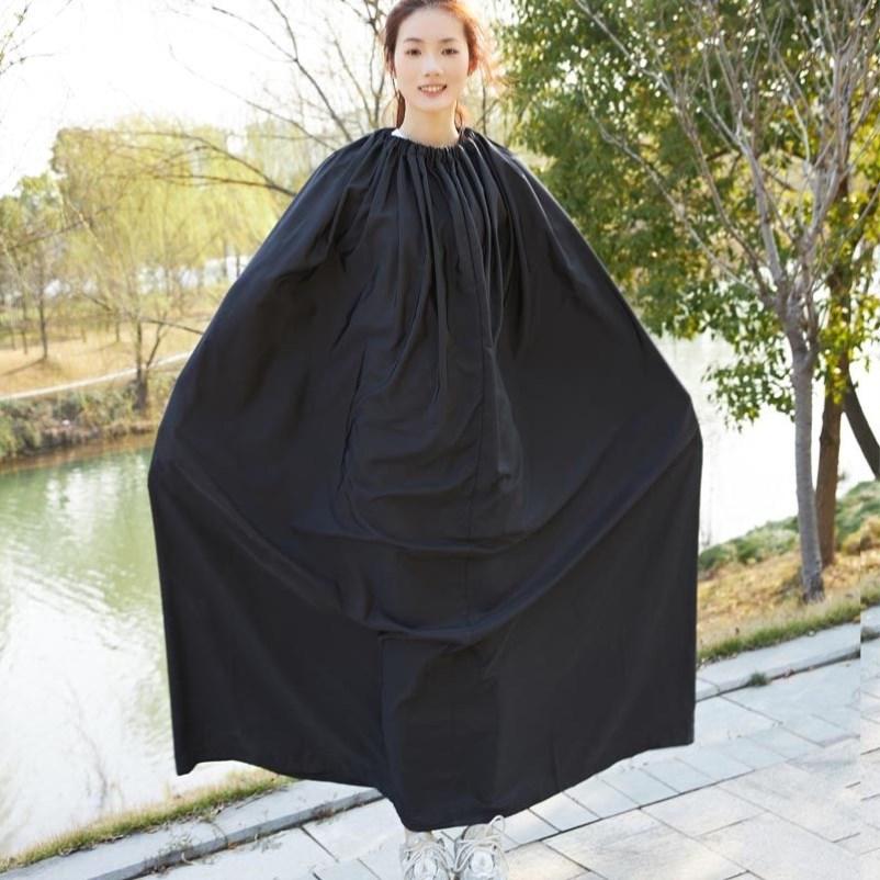 반신욕 가운 목욕 전신커버 땀복 족욕복 좌훈 가정용 커피 컬러 120cm - 상세 이미지 4