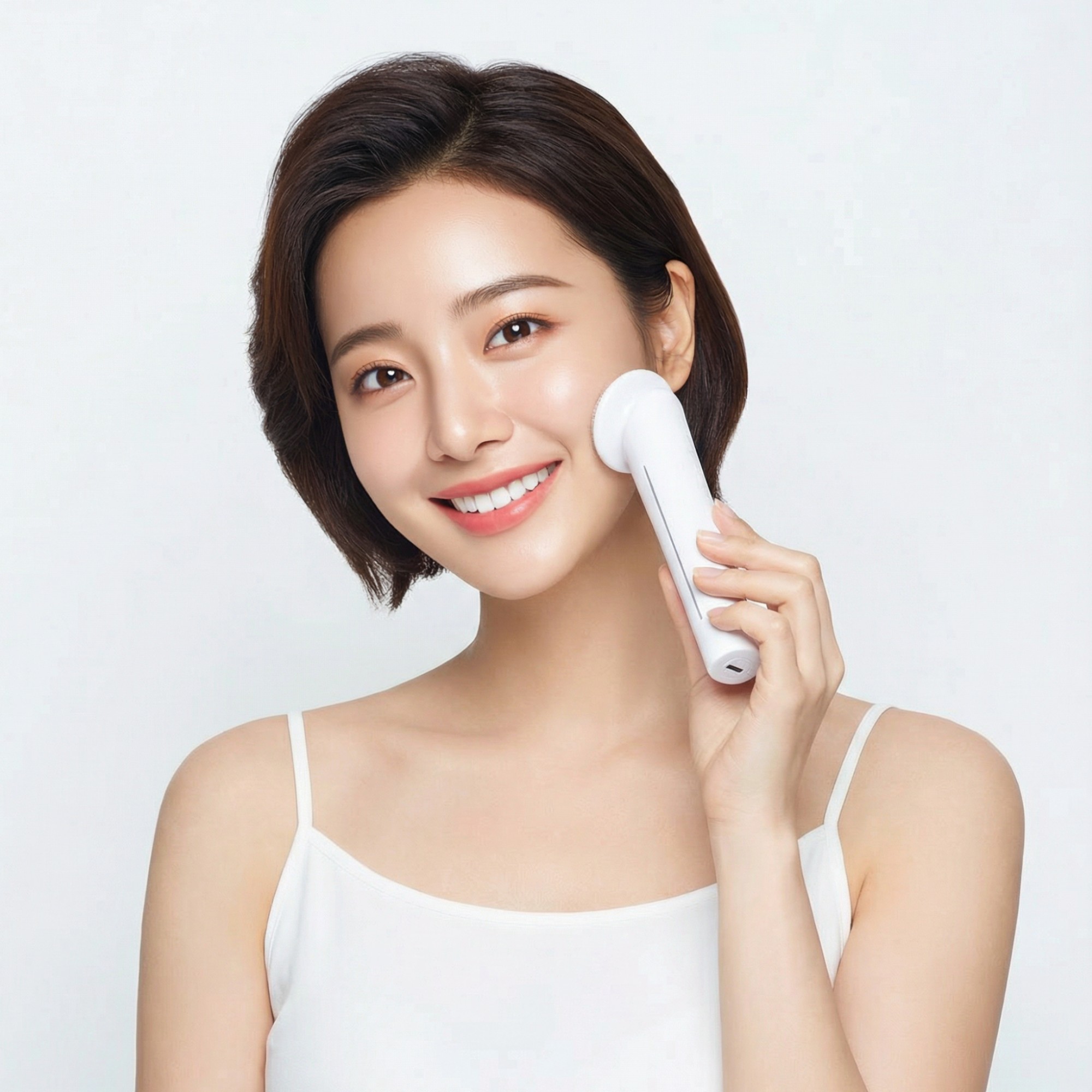 펄케어 뷰티 디바이스 고주파 얼굴 마사지기 피부관리기 뉴소닉 갈바닉 제품 이미지