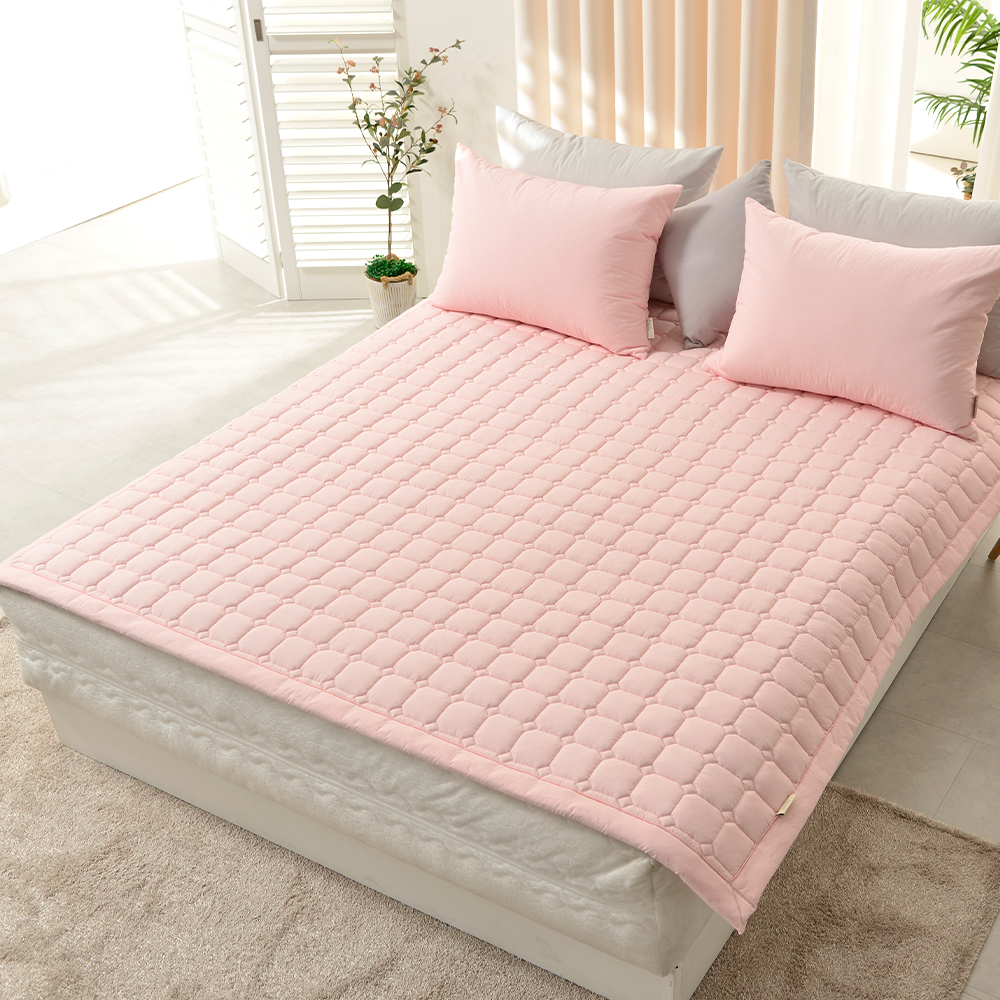 아르떼베딩 아르망 호텔 침구 고밀도 60수 순면 부드러운 미끄럼방지 침대 패드 SS