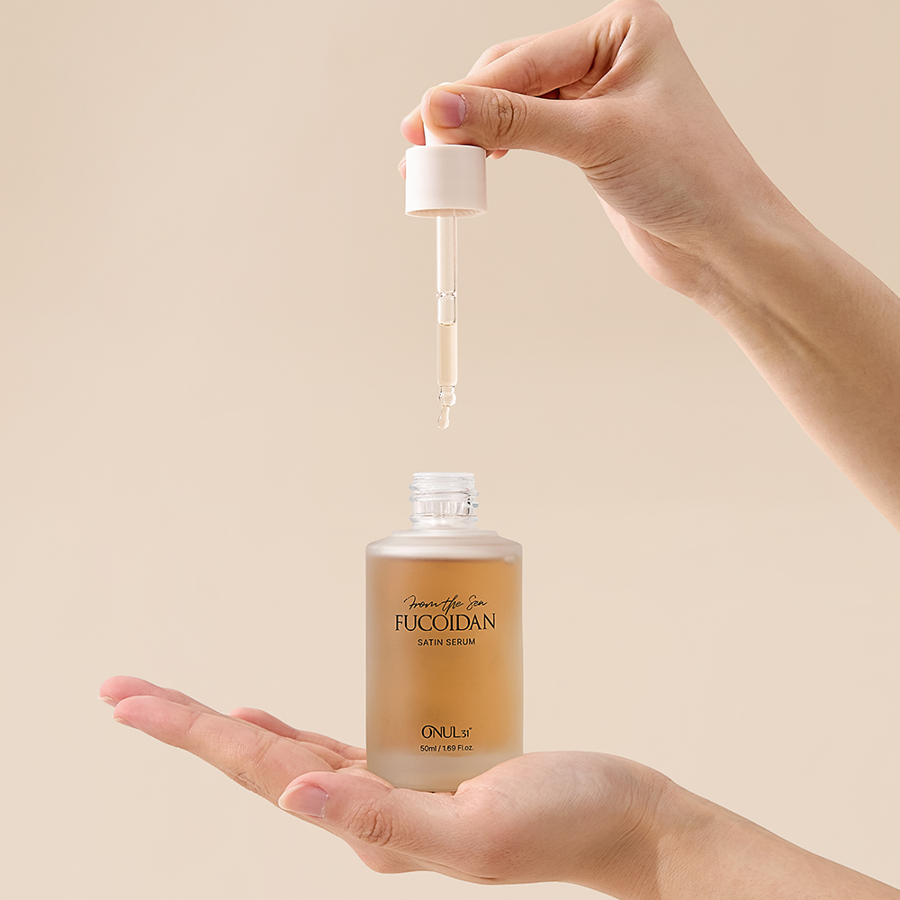 오늘31 후코이단 새틴 세럼 50ml 수분진정앰플 보습 윤광세럼 속건조 속당김 개선 - 상세 이미지 5