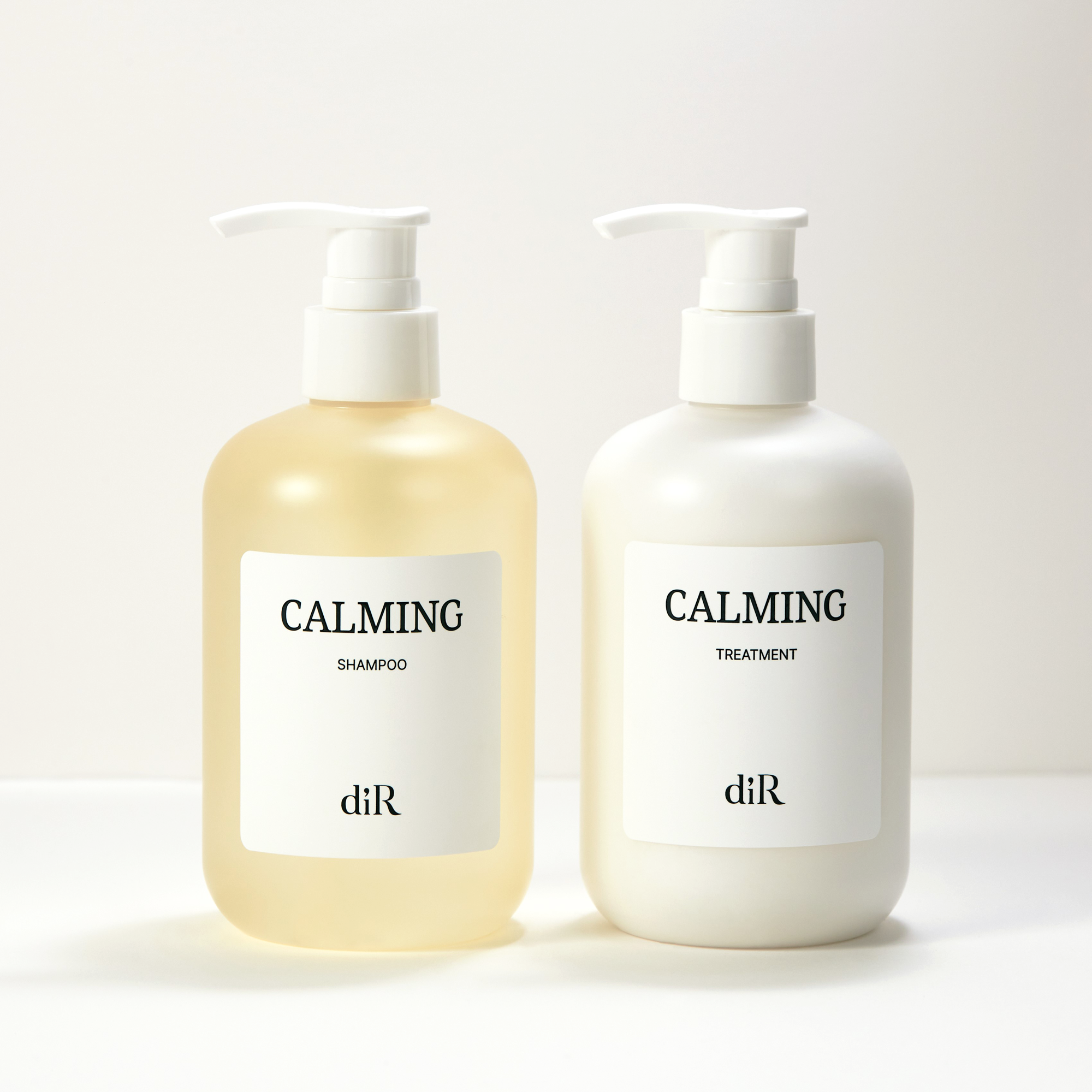 디알 카밍 듀오 세트 미용실 단백질 클리닉 2종, 샴푸300ml+트리트먼트300ml - 메인 이미지