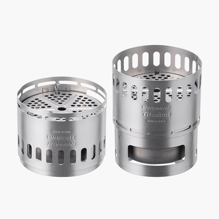 에버뉴 티타늄 머그 포트 500 스토브 세트 백패킹 접이식 경량 쿠커