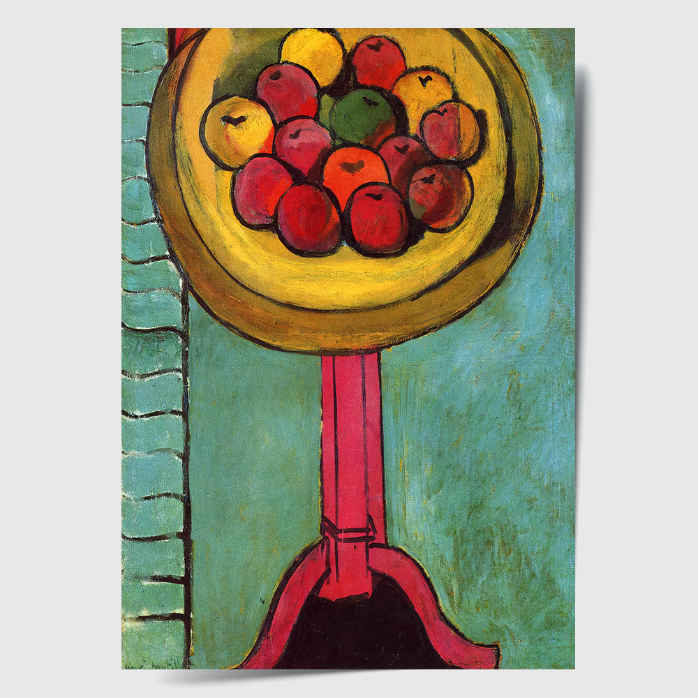 앙리마티스 인테리어 그림 액자 포스터 명화 Apples on a Table 1916 - 상세 이미지 2