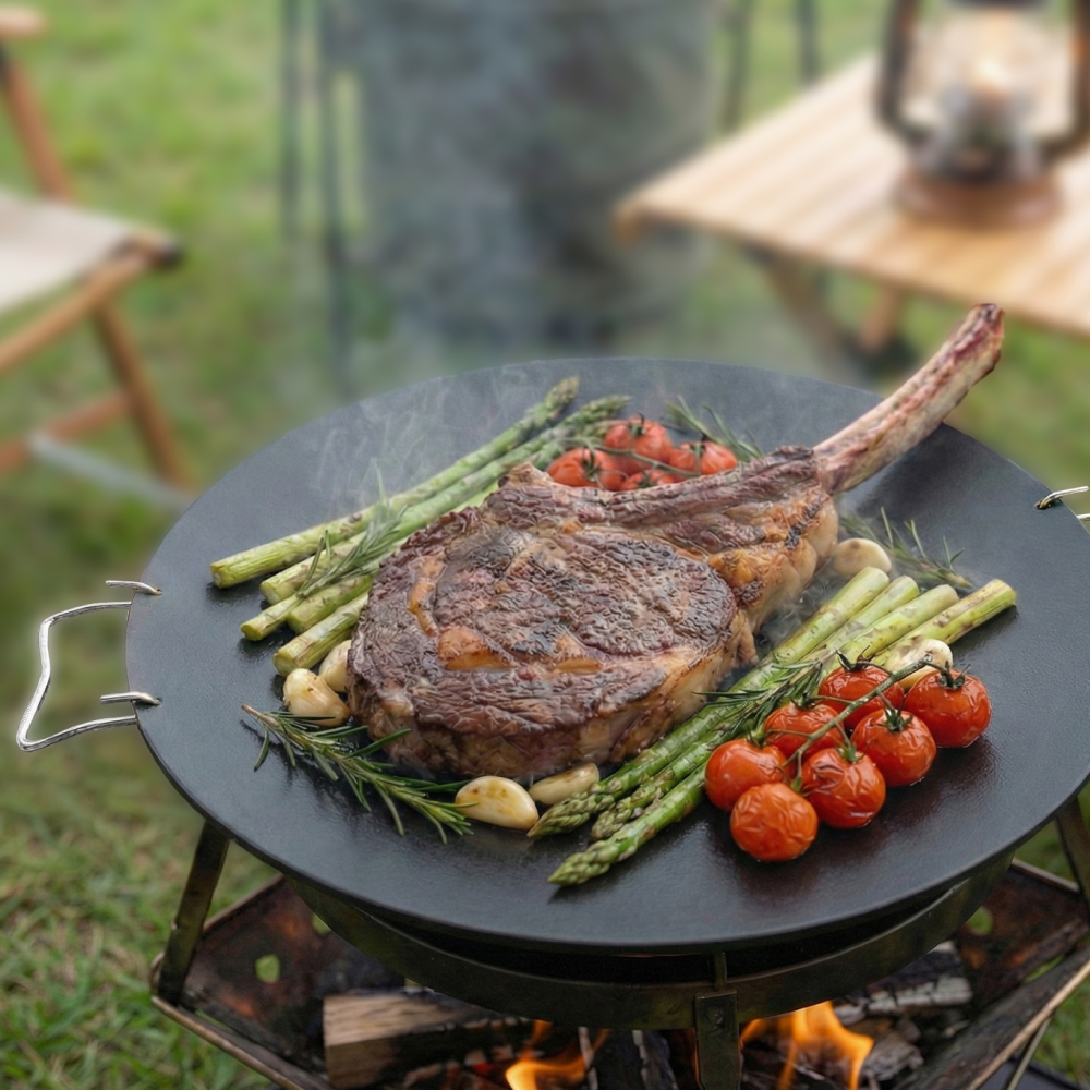 800도씨 무쇠 캠핑 그리들 인덕션 39cm 세트