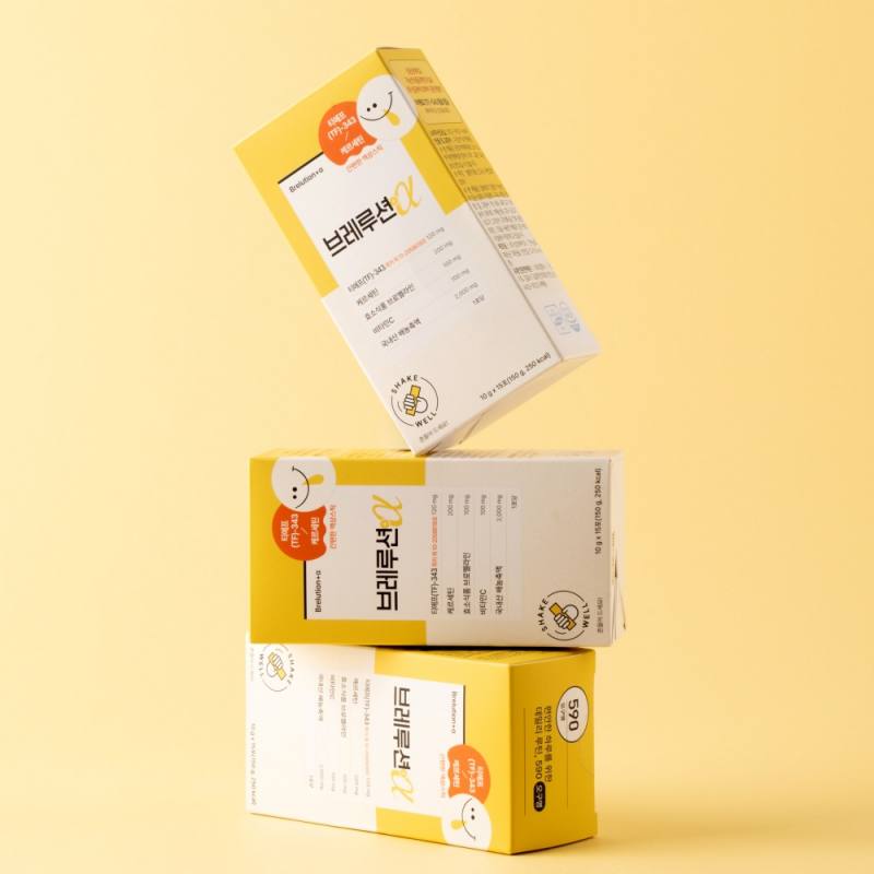 브레루션 액상 퀘르세틴 브로멜라인 TF343 삼백초 배농축액 3상자 45포 이미지 3