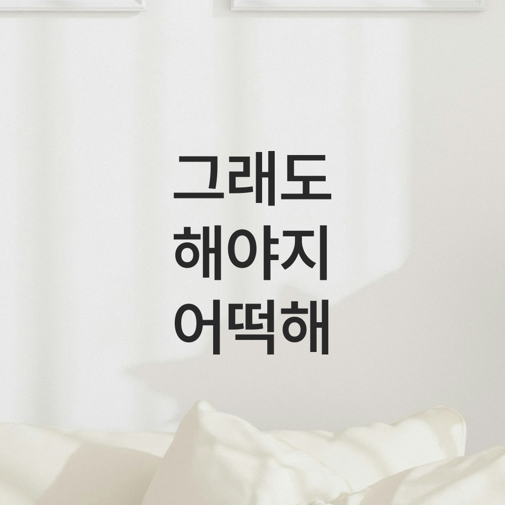 레터링 스티커 그래도 해야지 어떡해 검정S 8.5x11cm 이미지 7