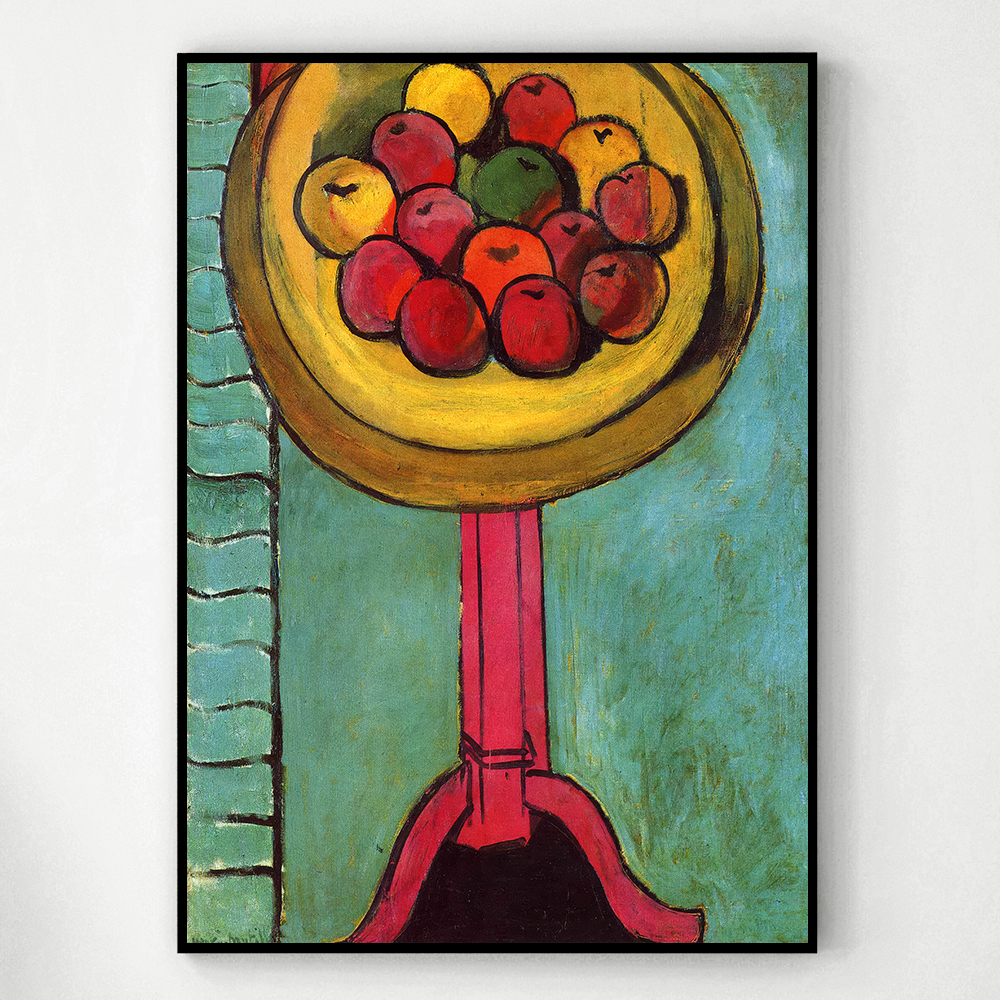 앙리마티스 인테리어 그림 액자 포스터 명화 Apples on a Table 1916 - 상세 이미지 3