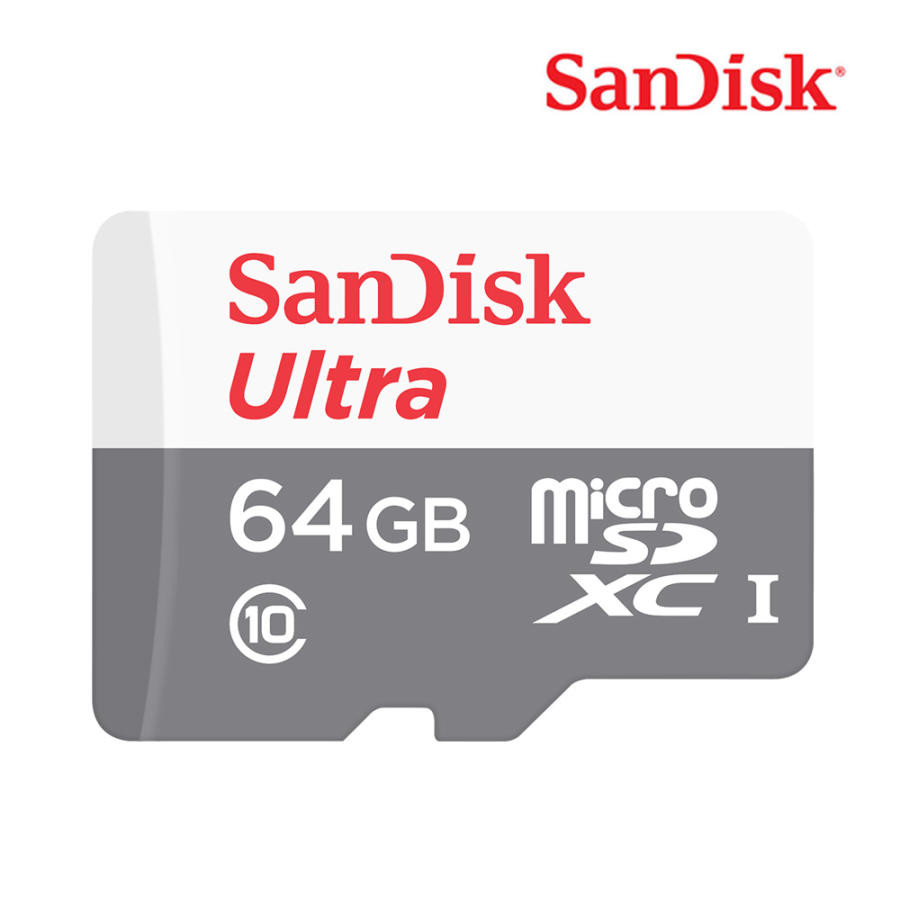 샌디스크 SANDISK QUNR-64GB 64기가 SD카드 블랙박스 마이크로 SD 메모리카드 - 상품 이미지